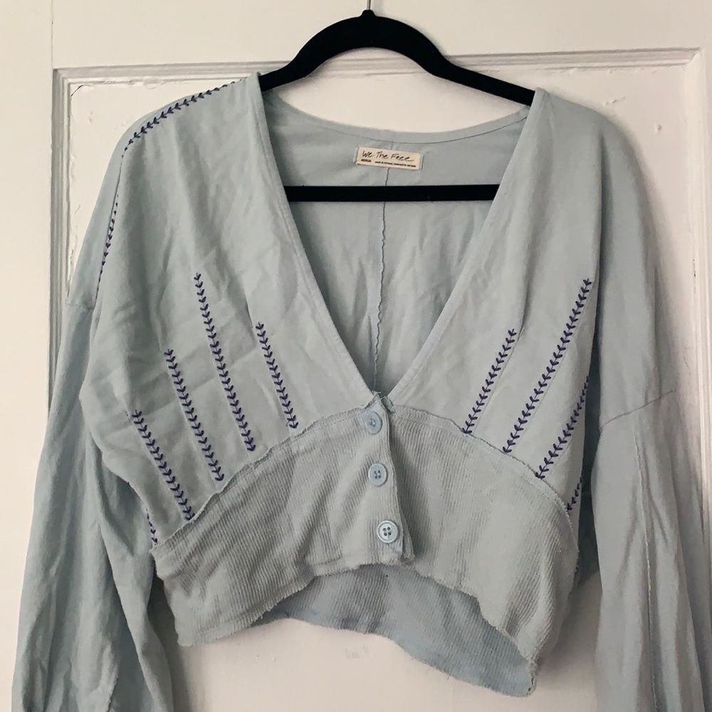 Free People cropped cardigan